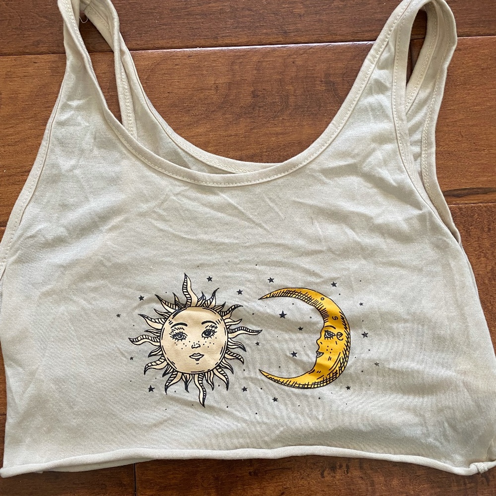 Sun and Moon Crop Top